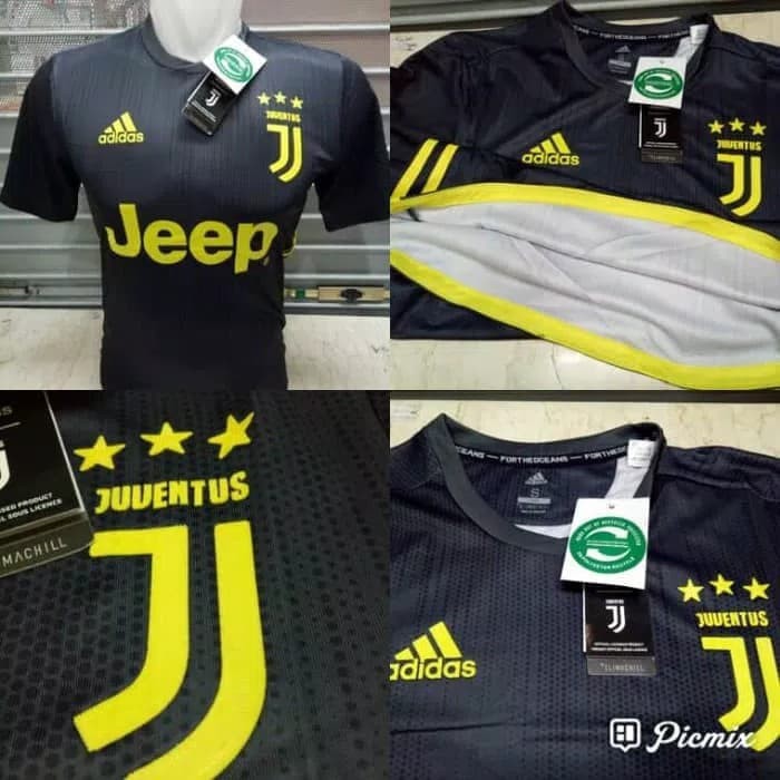 JERSEY BOLA JUVENTUS 3RD CLIMACHILL ADIZERO 2018/2019 GRADE ORI Import