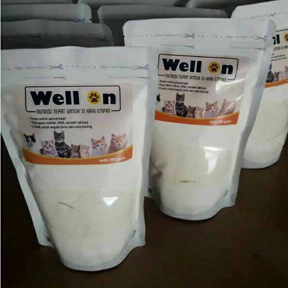 Susu Kucing Wellon/Susu Kucing Kitten/Dewasa/Kucing Hamil 100gr