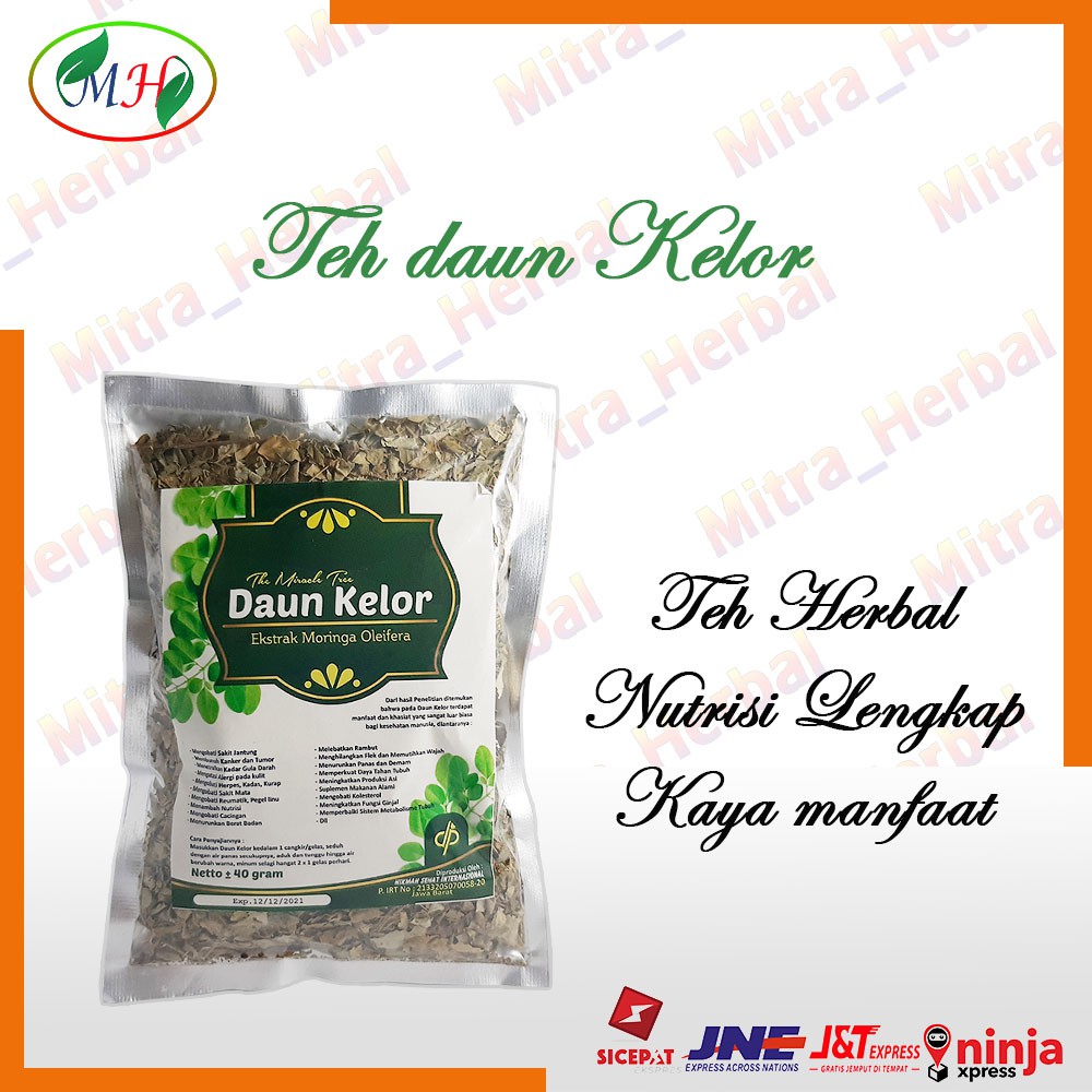 

Teh daun kelor 40 gr asli original