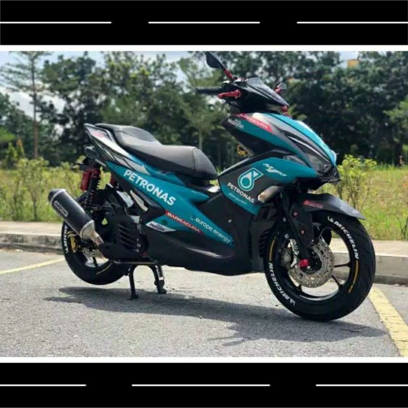 Decal Aerox fullbody petronas tema Custom