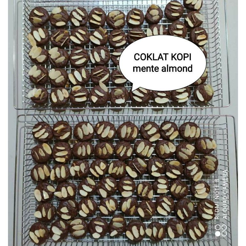 

coklat kopi almond
