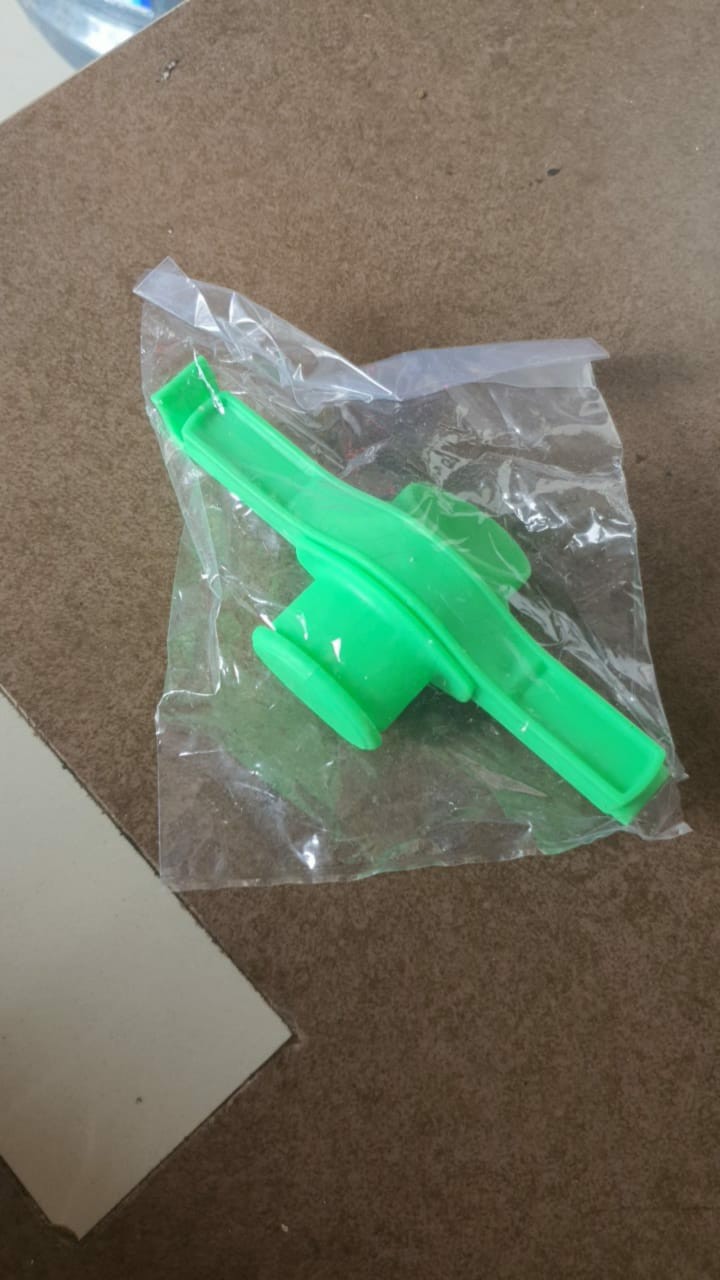 Jepitan Kemasan Perlengkapan Dapur Klip Segel Kemasan Dengan Corong Buka Tutup A929