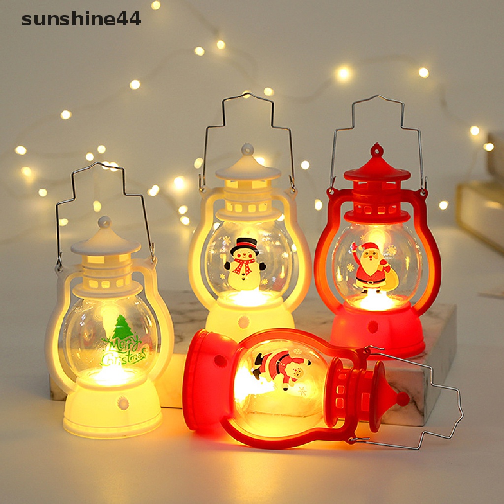 Sunshine Lampu Lentera Minyak Tanah Gaya Retro Untuk Dekorasi Natal / Tahun Baru