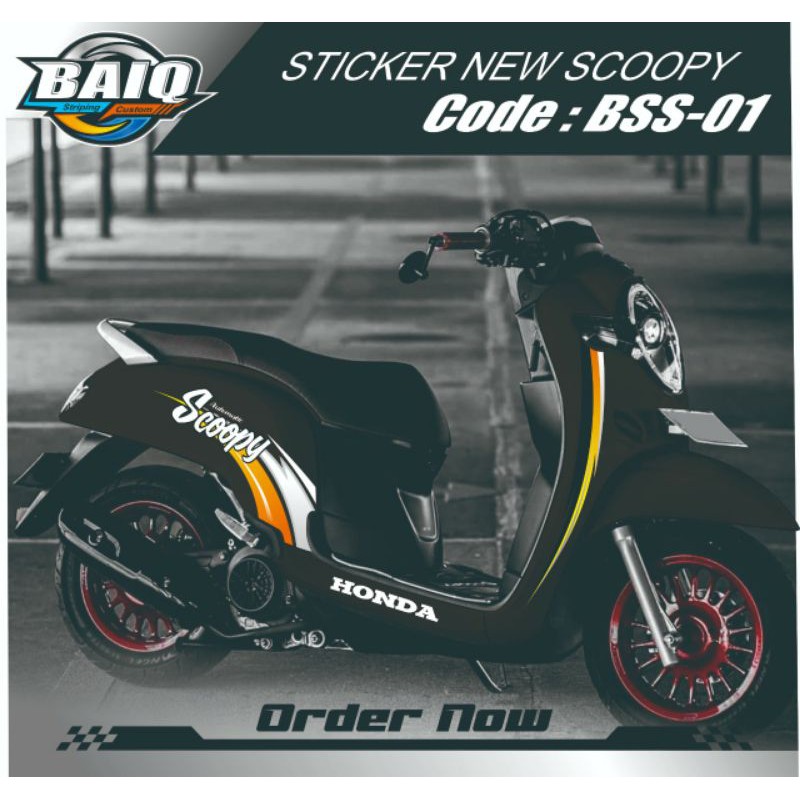 STRIPING SCOOPY SIMPLE