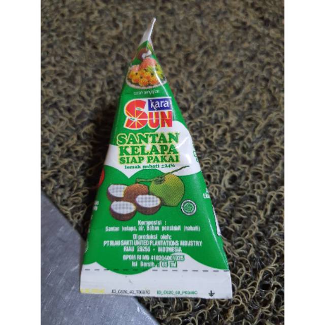 

SUN KARA SANTAN KELAPA SIAP PAKAI 65ml