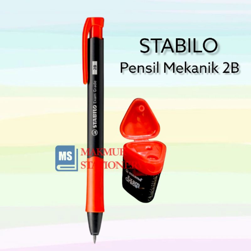 

Pensil Mekanik Stabilo 2B 2.0 / Rautan Stabilo Exam Grade