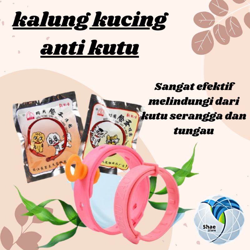 Kalung Kucing Anti Kutu Kalung Kucing Anjing Anti Kutu dan Jamur Anti Kutu Kucing Anjing