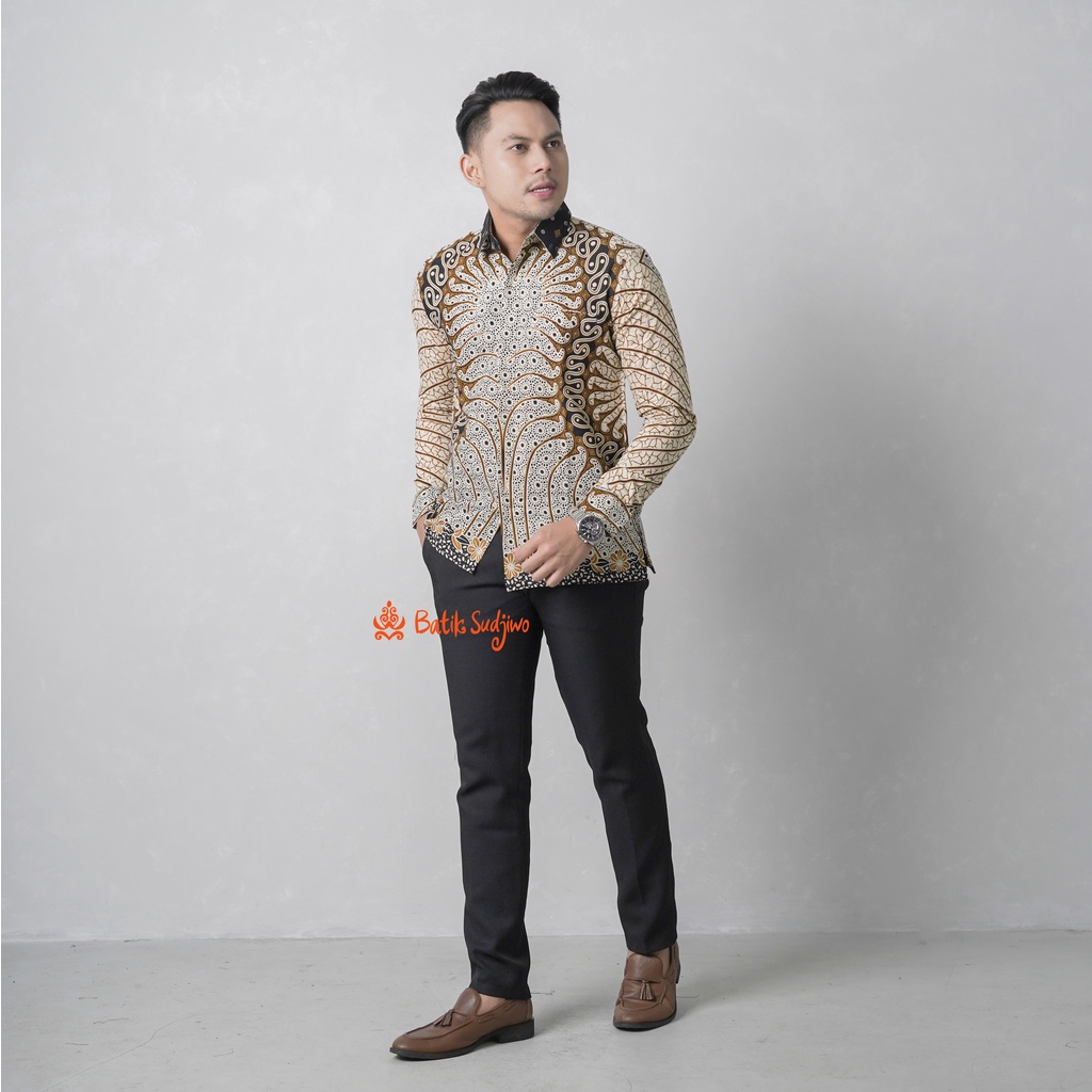 Atasan Kemeja Batik Pria Regular 1031