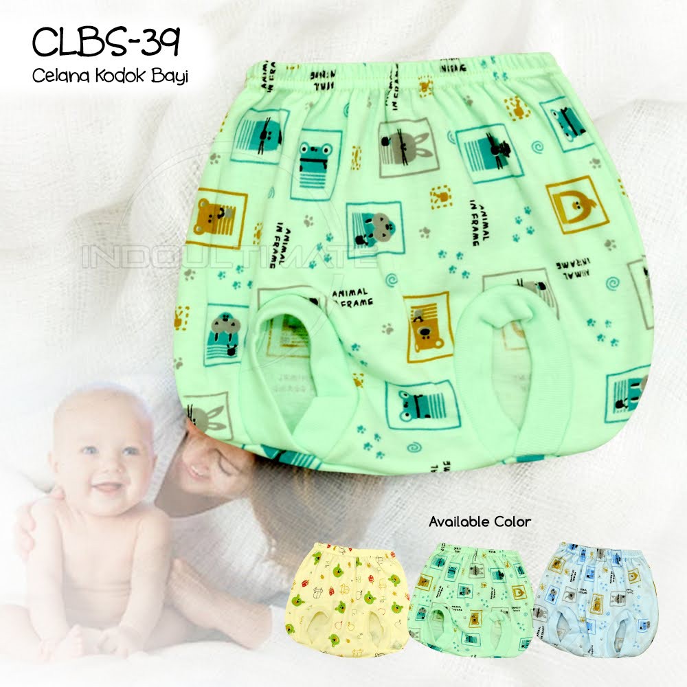 Celana Pop Kodok Pendek Bayi Katun Double Knit NEWBORN Bayi Anak Perlengkapan Bayi CLBS-39