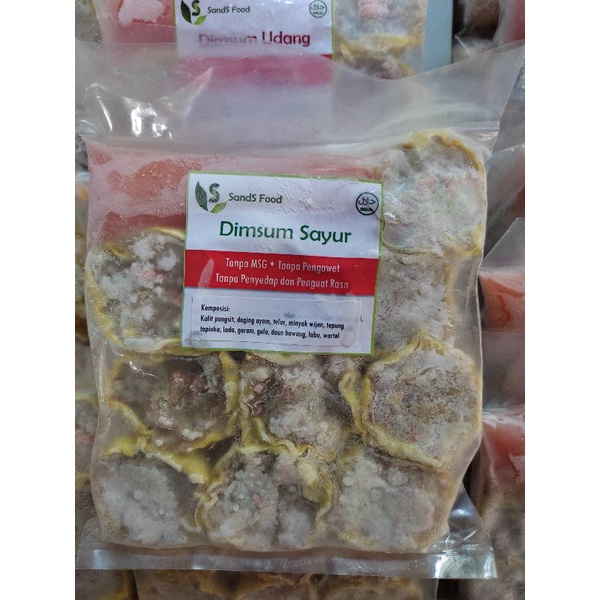 

Sands Food Dimsum Sayur isi 10 frozenfood