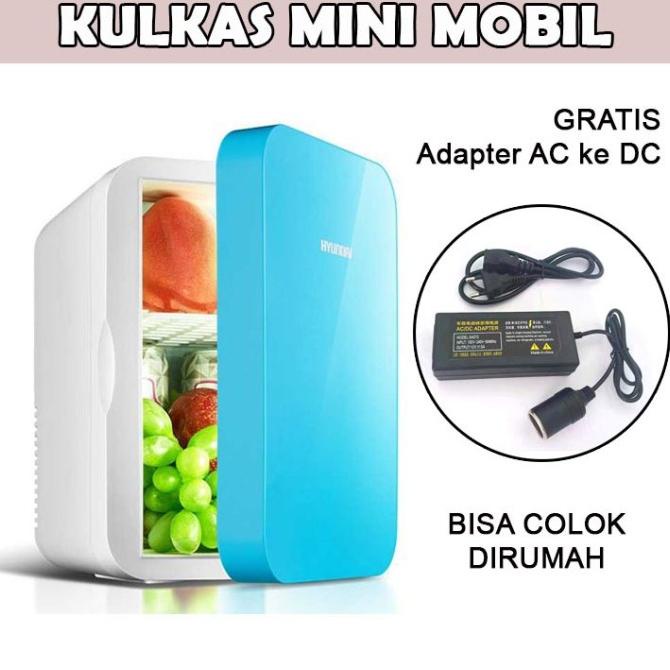 KULKAS MINI MULTI FUNGSI PANAS DINGIN PORTABLE UNTUK MOBIL DAN KAMAR F DGDF5465SE