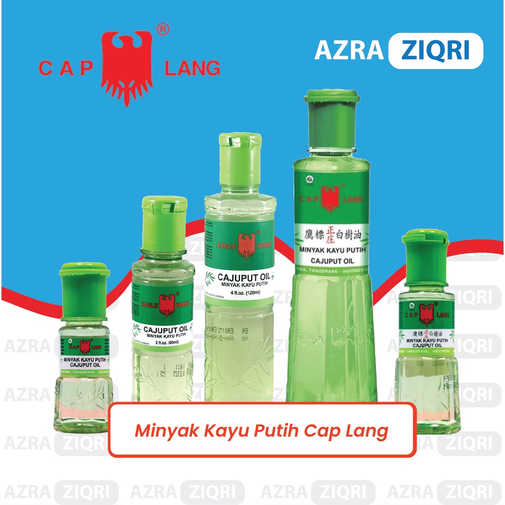 minyak kayu putih cap lang 30/60/120/210 ml