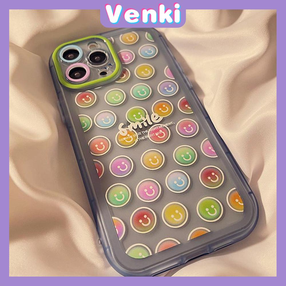 iPhone Case Silicone Soft Case Clear Case Fluorescent Color Airbag Shockproof Protection Camera Smiley Cute Compatible For iPhone 11 Pro Max 13 Pro Max 12 Pro Max 7Plus xr XS Max