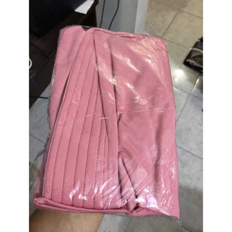 BASIC JILBAB BERGO BASIC HIJAB INSTAN JERSEY JILBAB SPORT MENUTUP DADA BERGO SPORT HIJAB SPORT PANJANG JUMBO-Dusty