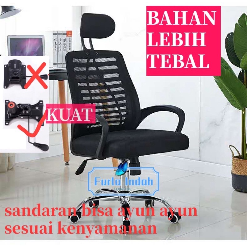 kursi kantor kursi kerja  jaring kursi gaming kursi manager TYPE 88/808#