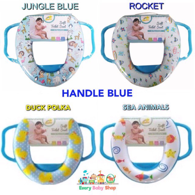Baby Flow Soft Potty Seat with Handle