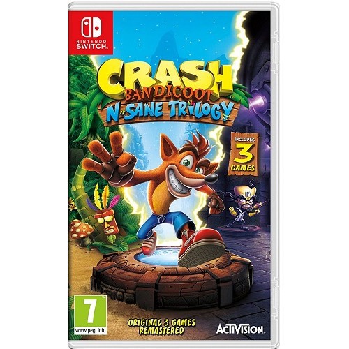 Switch Crash Bandicoot N. Sane Trilogy