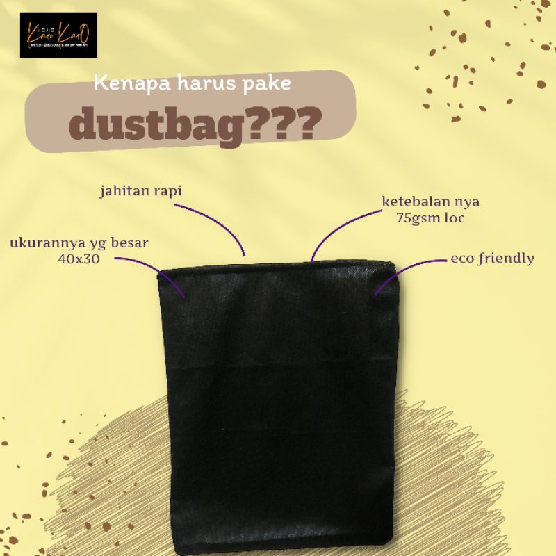 dustbag/dustbag sepatu/tas