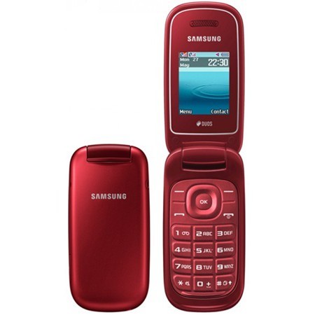 Handphone Samsung Caramel 1272 Flip Hp Jadul Samsung 1272 HP MURAH BAHASA INDONESIA-1