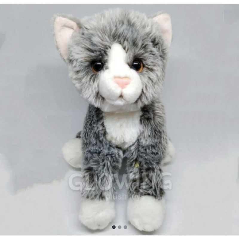 Boneka Kucing Abu