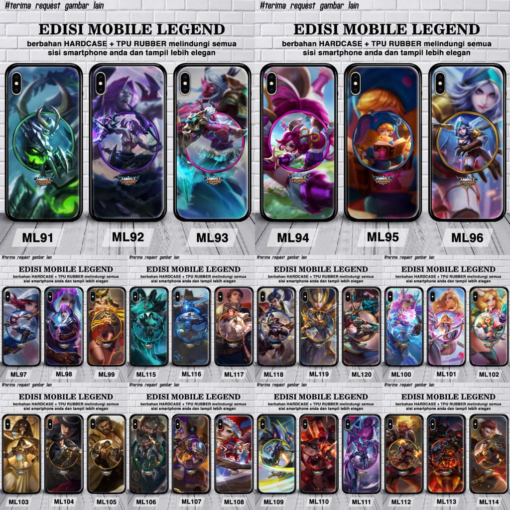 Custom Glass Case Mobile Legend Oppo F1 S Custom Glass Case Mobile Legend Oppo F1 S