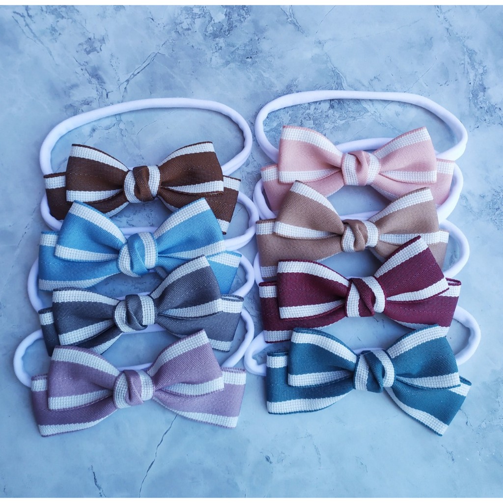 bandana bayi nilon usa motif blaster