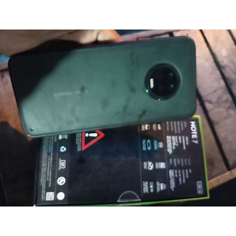 Infinix note 7 big second
