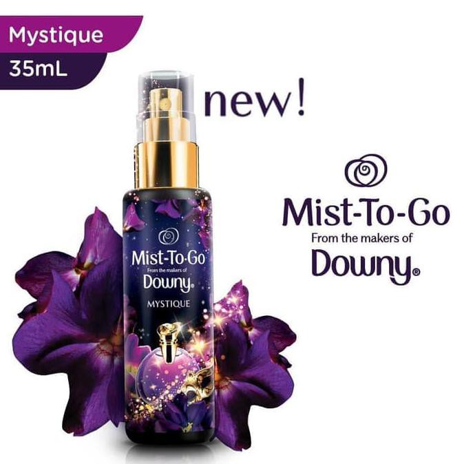 Termurah!! Downy Mist To Go Pewangi Pakaian Mystique 35Ml
