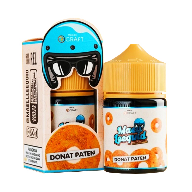 MAELL LEEQUID Donat Paten E-Liquid 60ML 3MG [ vape / rokok elektrik ]