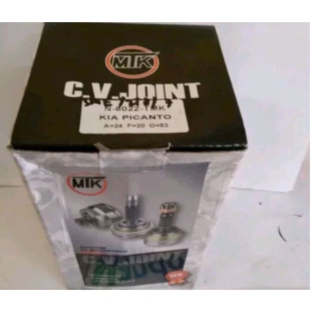 CV Joint As Roda Luar KIA Picanto 2004 - 2008 Kokel Kohel Luar Picanto Lama Old