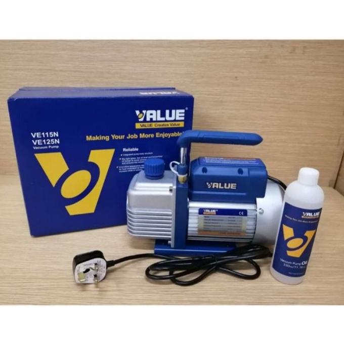 MESIN VAKUM AC VACUM PUMP VALUE 1/4 PK/HP ORIGINAL VE115