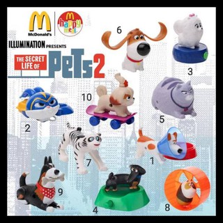 secret life of pets 2 happy meal toys 2019