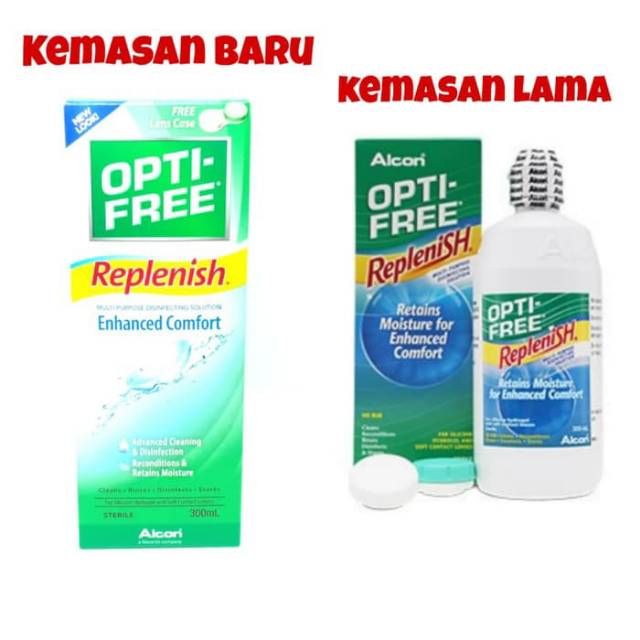 CAIRAN PEMBERSIH SOFTLENS OPTIFREE 300 ML