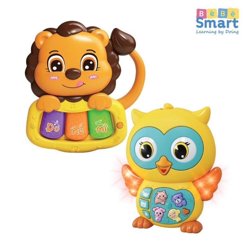 Bebe Smart Lil Musical Mainan Edukasi Musik Bayi Kado Piano Sensorik