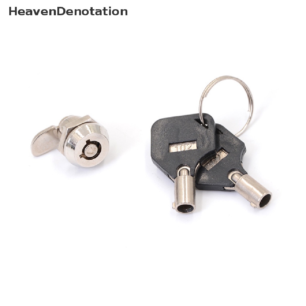 (Heavendenotation) Kunci Cam Locker Lemari / Laci / Kotak Surat Bahan Zinc Alloy