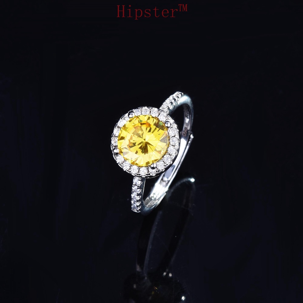 New Fashion Ring Moissanite Opening