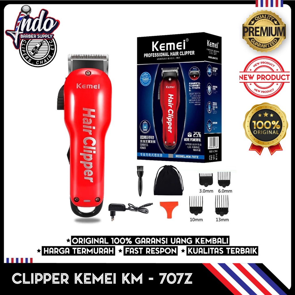 Alat Cukur Rambut Kemei 707Z Hair Clipper Trimmer Professional KM 707Z