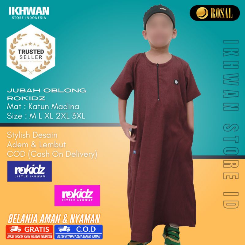 COD Jubah anak laki laki - Jubah gamis anak laki - baju jubah anak laki-laki murah