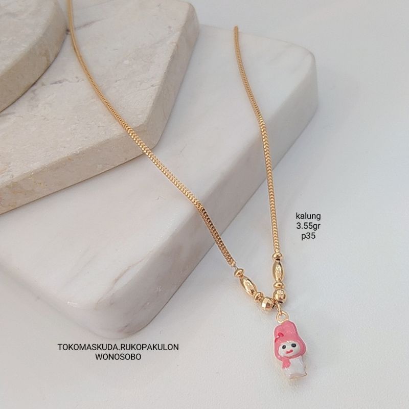 kalung anak (emas asli 8k &amp;9k)