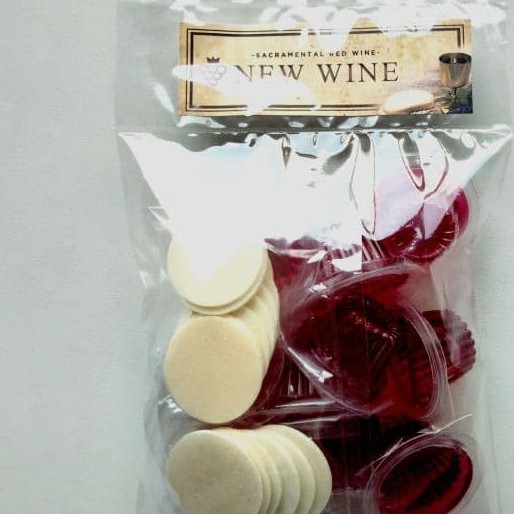 

Anggur Perjamuan Kudus Cup + Hosti - Isi 10