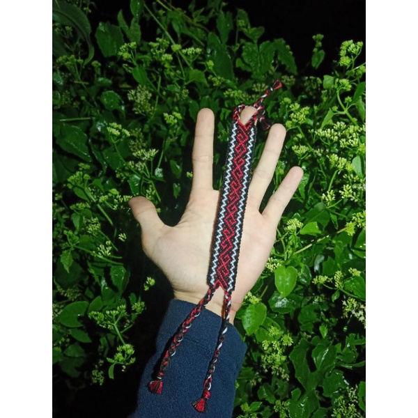 gelang gunung motif etnik handmade