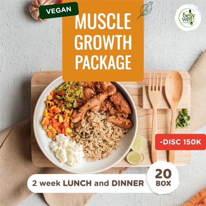 

Bellywell Vegan Muscle Growth 2 Week Lunch & Dinner