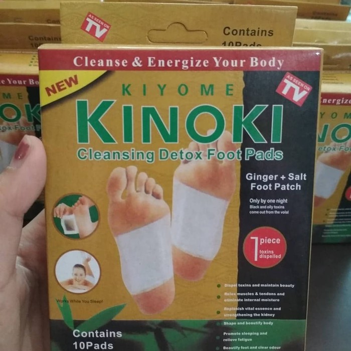 Kinoki Gold Ginger Salt Cleansing - Koyo Detox Kaki - Koyo Racun Serbaguna