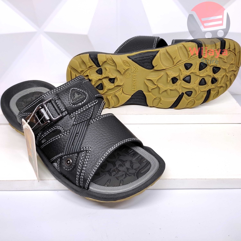 Sandal Slop Pria Barnett Sendal Selop Kasual Cowok Laki-Laki Desain Trendy dan Berkualitas HIKING DALLAS TEVA PRO