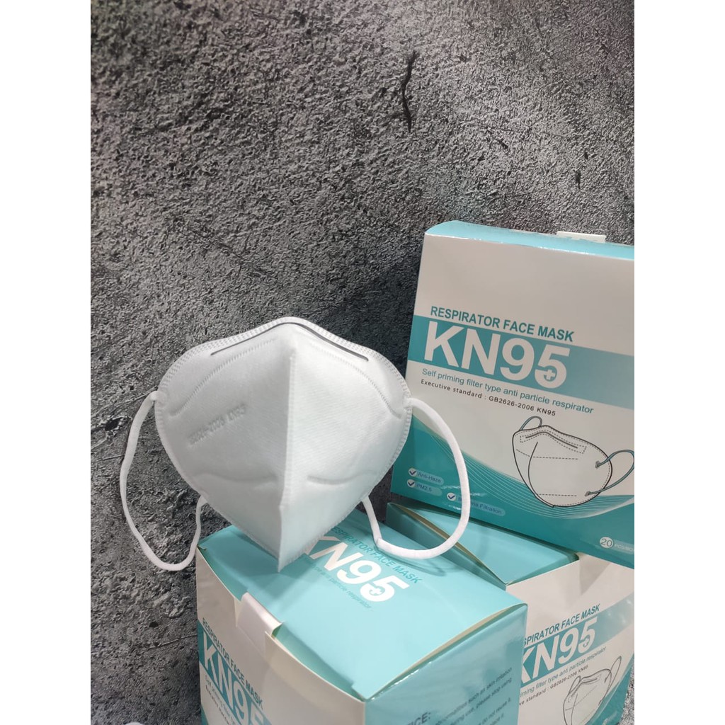 PACK 10PCS - MASKER KN95 5PLY PROTECTIVE MASK GB2626-2006 - KAWAT LUAR
