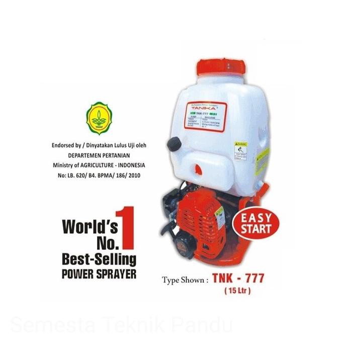 Siap Kirim Tanika 777. Mesin Semprot Hama Buru Order