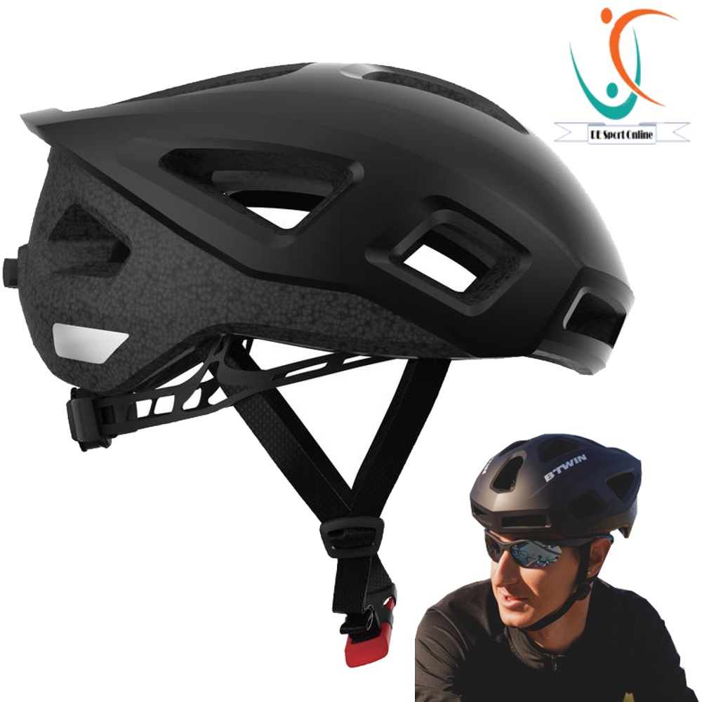 HELM ROADBIKE VAN RYSEL ROAD R 100 HELM SEPEDA BALAP MURAH HELM VAN RYSEL HITAM