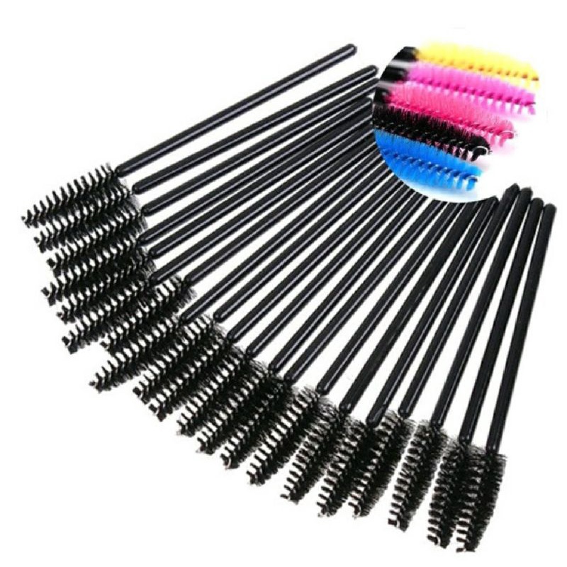 Sisir Kuas Maskara Spoolie Brush Mascara Wand Sikat Alis Bulu Mata Eyelash Extention Spoolers Makeup