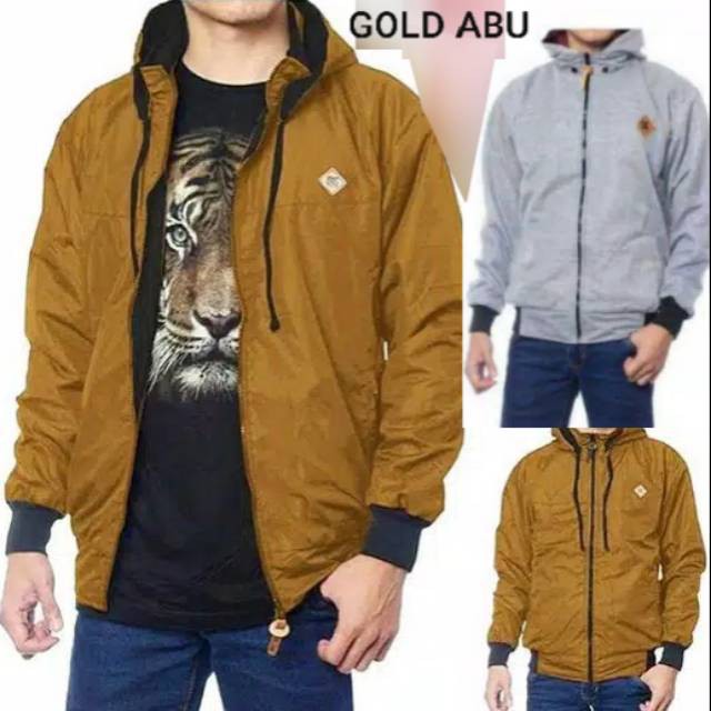 (16 VARIAN WARNA) JD- JAKET BOLAK BALIK 2in1 Jaket Pria /JAKET PARASUT /JAKET MOTOR /JAKET DISTRO