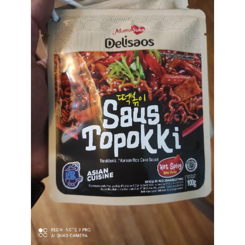 

Saus Toppoki Hot Spicy